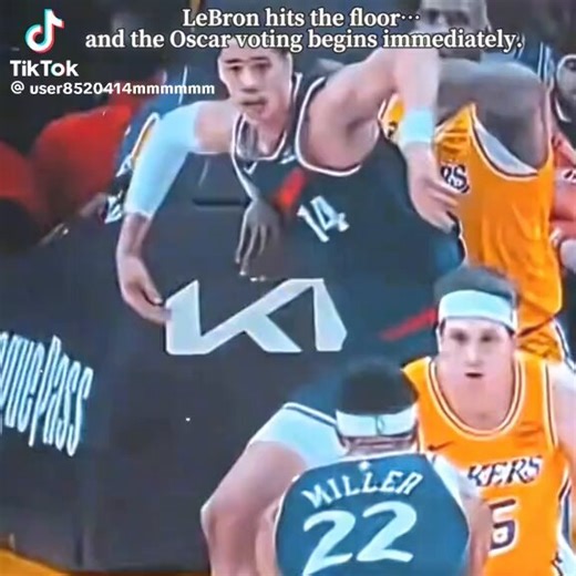 This compilation of LeBron flopping is kind of funny. A large guy so easily thrown around. The last one is 6’9 250lbs LeFlop falling hard to the floor after a soft bump into 6’3 200lbs Donte DiVincenzo 😂😂Credit @YIN_and_YANG_oo (Norcalhoodie)