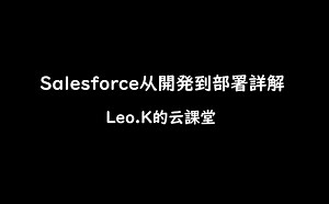 Salesforce从开发到部署详解(Release)
