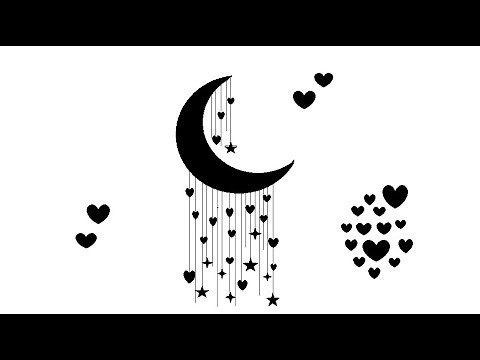 How to Draw a Moon in MS Paint||Moon Drawing in Computer