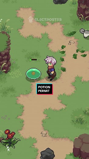 Game Pixel Indonesia: Potion Permit - RPG Life Sim Gameplay