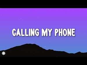 Lil Tjay - Calling My Phone (Lyrics) ft. 6LACK