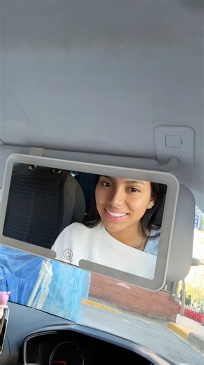 LED car mirror #getready #makeup #foryou