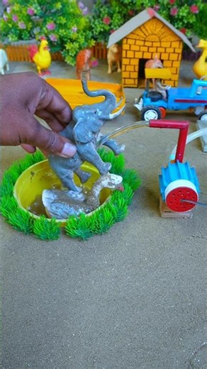 diy tractor video mini water pump science project motor #shorts #ytshorts #14