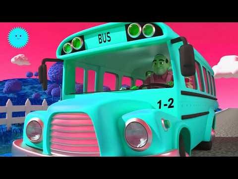 Wheels on the Bus Sound Variations 🚌100 Funny Versions in 1 Minute! | Kids Songs & Nursery Rhymes