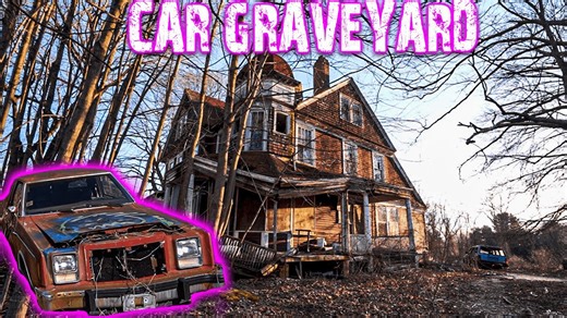 The Walking Dead house - 1800s abandoned mansion left in the woods