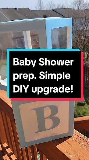 A simple DIY to upgrade Amazon boxes! Perfect for baby showers. . . #babyshowerdiy #itsaboy #babyblocks #babyshowerblocks #prepwithme #baltimoredecorator #baltimoreeventplanner #baltimorepartyplanner #16carraiges