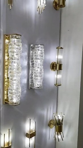 Modern Crystal Wall Lights – Stylish Crystal Wall Lamp for Elegant Interiors