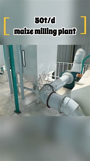 50 TPD Maize Flour Milling Plant | Complete Corn Processing Line