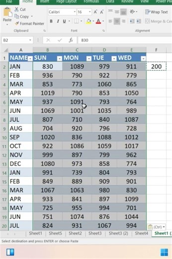 ADDITION BY COPY PASTE #youtube #india #shortvideo #viralshort #shortsfeed #trending #short #excel