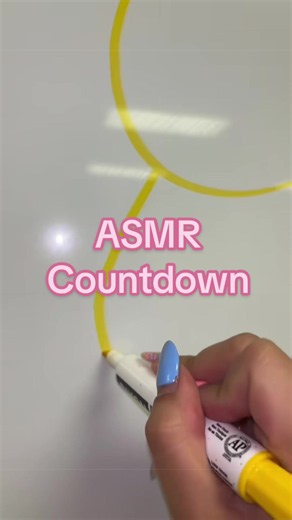 Dry Erase ASMR Countdown for Teachers — Satisfying Classroom Sounds