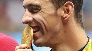 Phelps secretly took plunge in June, marrying girlfriend