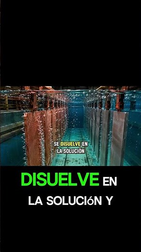proceso de extracción y obtención del cobre #extracciondecobre #comosehace #procesosindustriales