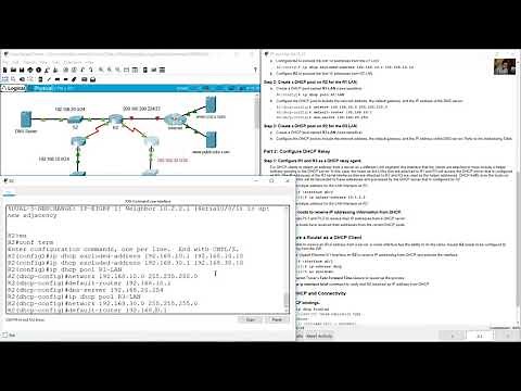 7.2.10 Packet Tracer - Configure DHCPv4