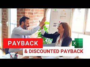 Calculate Payback Period and Discounted Payback Period in Excel