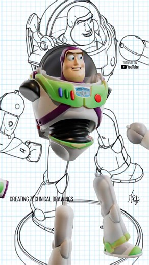 Muhammad Refaei | Dropping a new yt tutorial soon on how to create technical drawings for your blender models ft. Buzzyateer! . . . . . #blenderrender... | Instagram