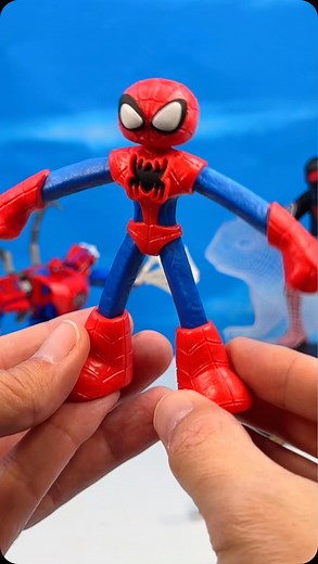 Squirrel Stampede | Marvel Spider-Man Play-Doh looking excellent! Adding playful springy super figures to the sets makes the Doh play more meaningful. Create a... | Instagram