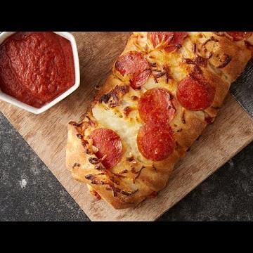 Pepperoni Pizza Braid Recipe