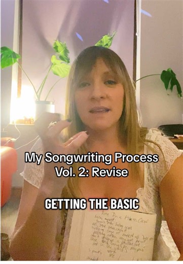 Songwriter Tips: revise, revise, revise… #songwriter #songwriting #songwritertips #femalesongwriter #NatalieHaskins