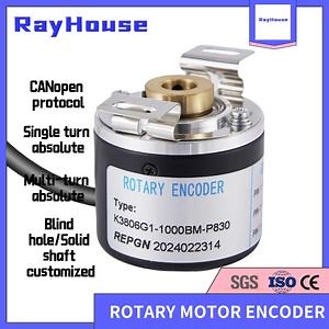 [Hot Item] High Precision 50mm Rotary Motor Encoder with Clamping Flange