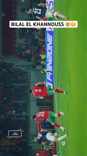 Bilal El Khannouss 🤯🤫 #morocco #football #elkhannouss
