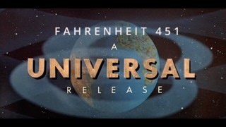 Fahrenheit 451: Original Movie From 1966
