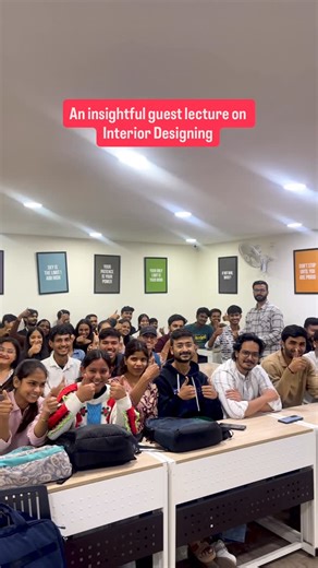 ZICA Institute on Instagram: "Students gain real-world insights through an exclusive Interior Designing guest lecture by ID Anshul Lalwani!! #reels #interiordesign #viral #trending"