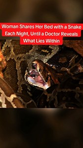 9.1K views · 58 reactions | Woman shares Her bed with a Snake Each Night, Until a Doctor Reveals what Lies Within.. | Denmiqbal | Facebook