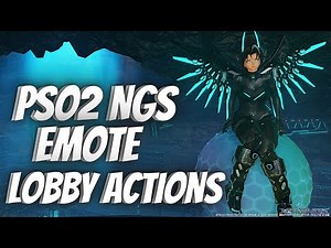 PSO2 NGS 790: Commemorative Photo Emote Lobby Actions 790「記念撮影」