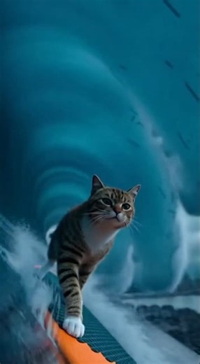 Whole City in Chaos, Cat Be Like: ‘Watch This’ #cat #shorts #funnycats