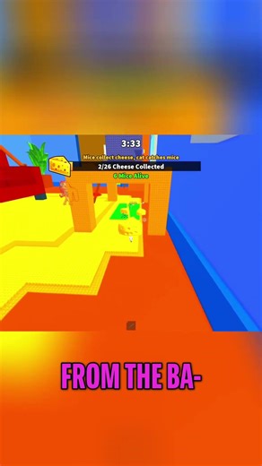 This Speed Boost is BROKEN in Cat vs Mouse!! #roblox #funny #gameplay