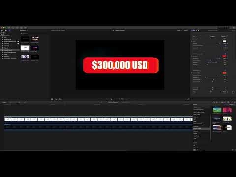 Number Counter — Free Animated Number Generator for Apple Motion & Final Cut Pro | OnderK Studio