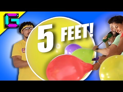 We Pumped Giant Balloons Until They Popped | Go Bigger
