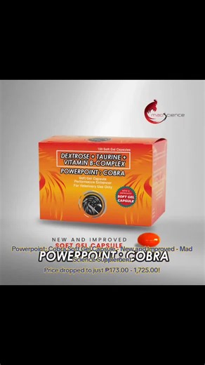 Cobra Soft Gel Capsule - New and Improved | Affordable Price