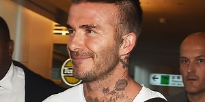 David Beckham Just Showed You A New Way To Wear A White T-Shirt
