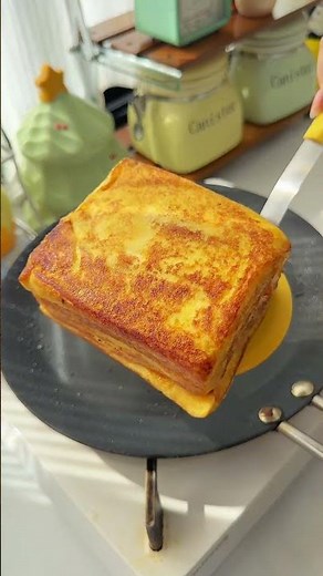 Quick Breakfast Ideas for Elementary Students | Today's Menu: Sandwich + Vegetable Pancake + Fudi...