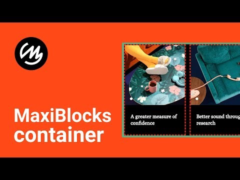 The MaxiBlocks Container #wordpress #gutenberg