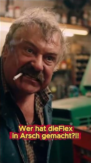 Hat er wirklich die Flex kaputt gemacht..? 😳 #shorts #werkstatt #70s #humor #meister #retro #80s