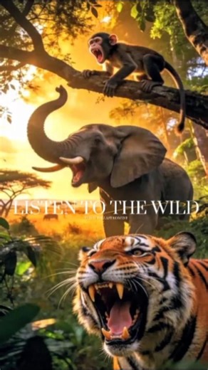 "Real Animal Sounds From the Wild"