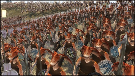 March of the Gungans - Planetwar Total War mod gameplay