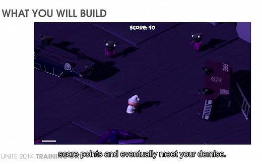 Survival Shooter Tutorial - Unity Official Tutorials - 英文字幕