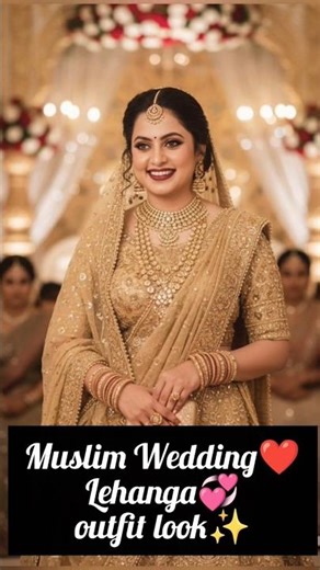 Muslim Bridal💞Wedding Look✨