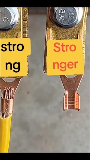 Watch this ..One connection is deeper than the other.