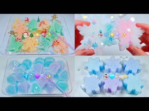 ❄️ 1 Hour Winter Slime ASMR Compilation | Cozy Christmas 🎄