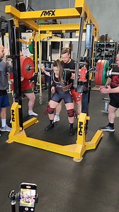 44K views · 517 reactions | Samantha squatting 155kg this morning. Sam should total 400kg+ at GPC Worlds next month in Hungary. Sam is in the 75kg class, current bodyweight only 71kg though. | PTC Headquarters | Facebook