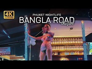 Bangla Road Phuket Nightlife Walk 2025 4K – Ultimate Patong Beach Night Tour