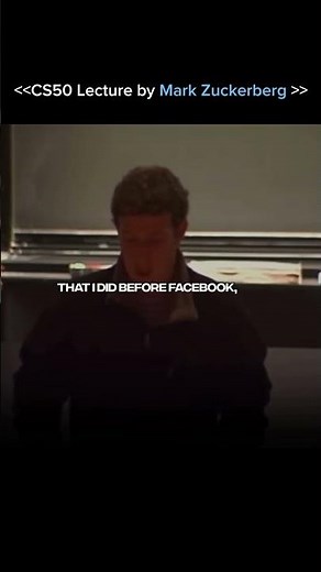 CS50 lecture by mark Zuckerberg