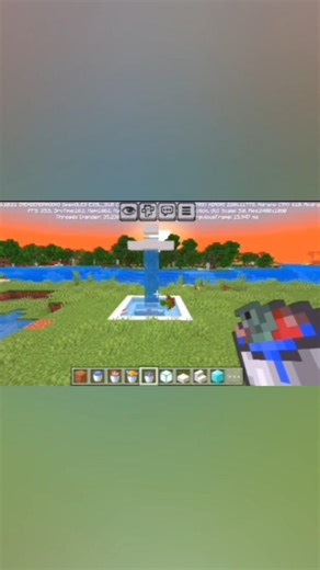 How to make simple pool in Minecraft ll Minecraft Gameplay 🔥#foryou #minecraft #gaming #shortsfeed