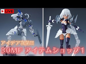 【30MF】アイテムショップ1で30MSとリーベルナイトをカスタムしてみた！