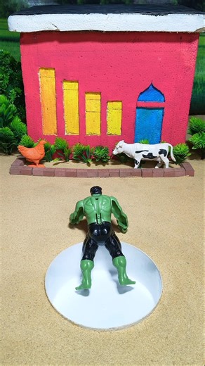 Mini tractor & mini water pump | DIY farming machine #shorts #ytshorts #shortsfeed #hulk