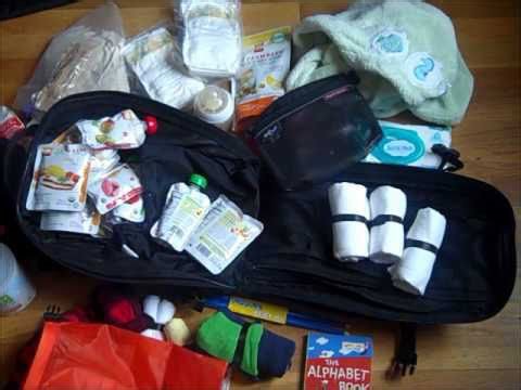Complete a baby 'bug out bag' with comfort and contingency items